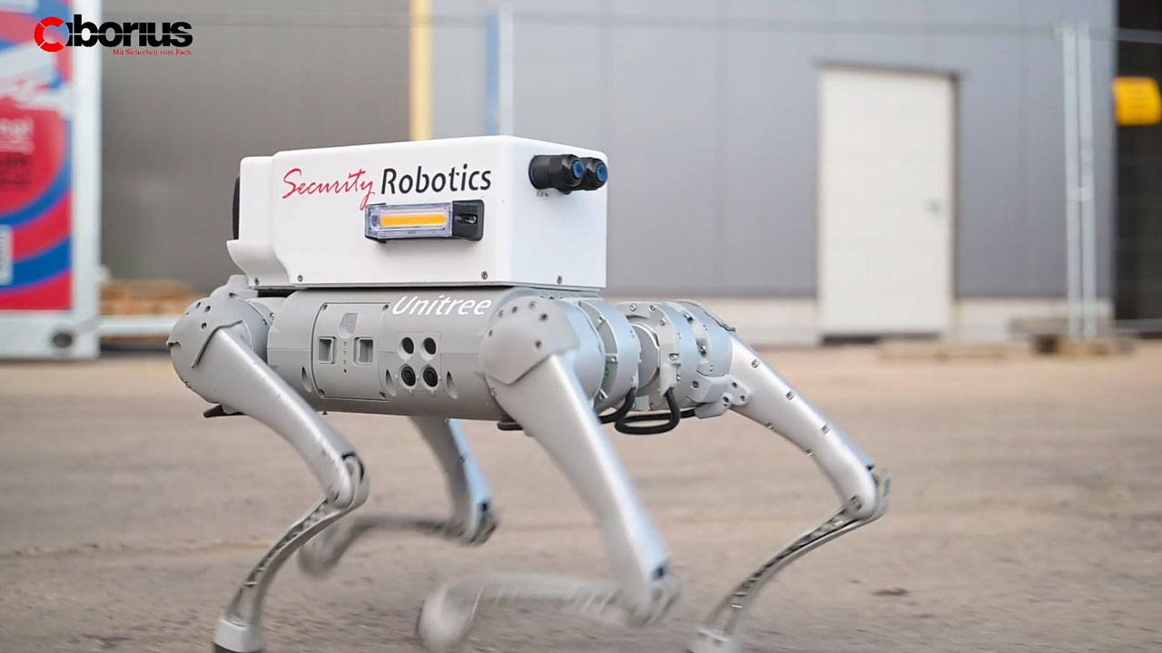 Security robots precise and tireless in operation