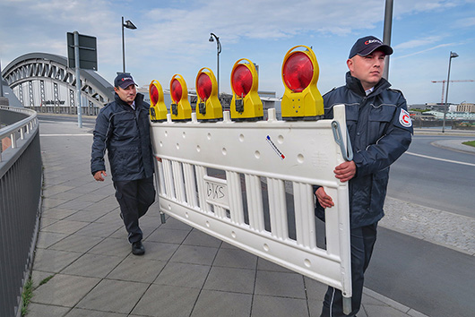 Construction site monitoring