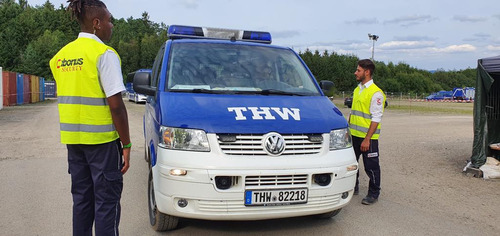 Security services after the flood disaster