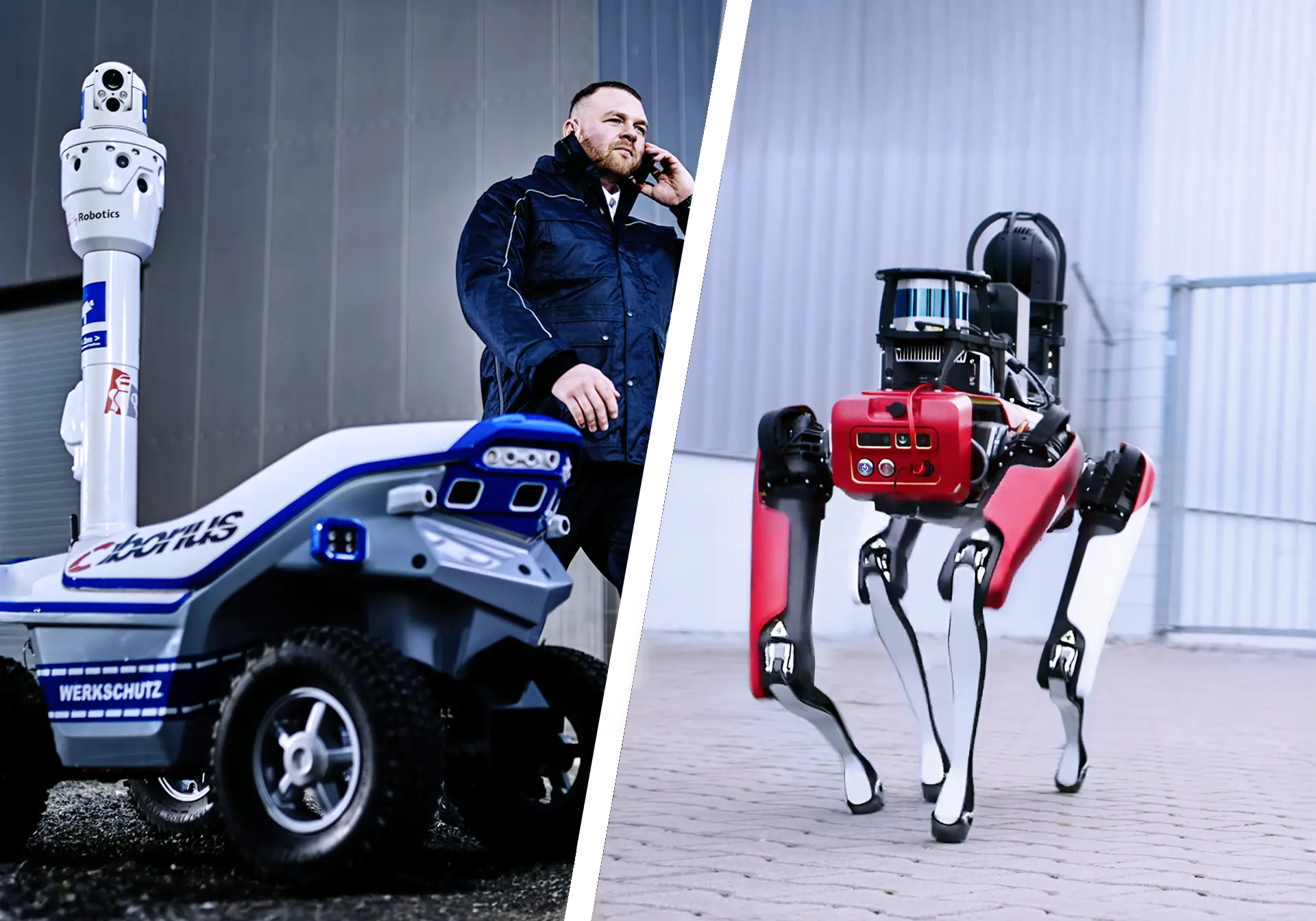 CIBOTICS Roboter auf Patrouille Berlin